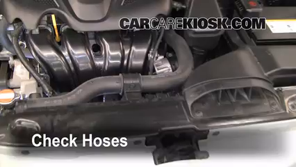 sonata hyundai hose check